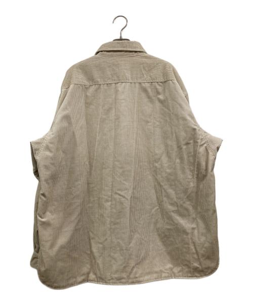 THE NORTHFACE PURPLELABEL（ザ・ノースフェイス パープルレーベル）THE NORTHFACE PURPLELABEL (ザ・ノースフェイス パープルレーベル) Corduroy Insulation Shirt Jacket アイボリー サイズ:XLの古着・服飾アイテム