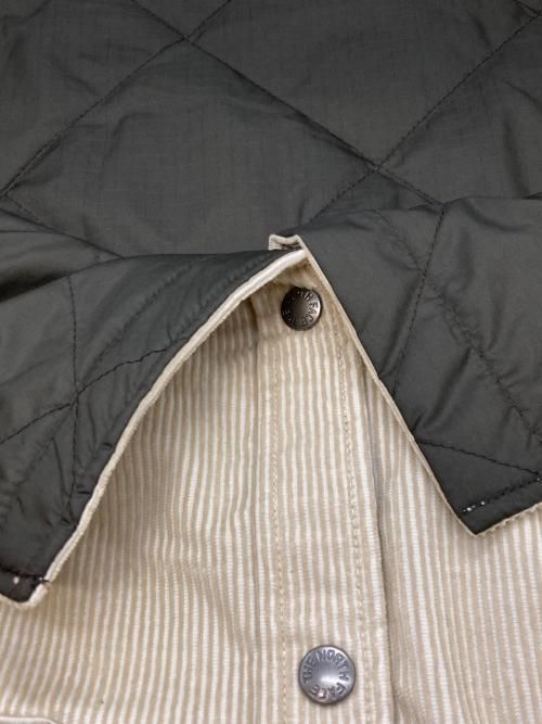 THE NORTHFACE PURPLELABEL（ザ・ノースフェイス パープルレーベル）THE NORTHFACE PURPLELABEL (ザ・ノースフェイス パープルレーベル) Corduroy Insulation Shirt Jacket アイボリー サイズ:XLの古着・服飾アイテム