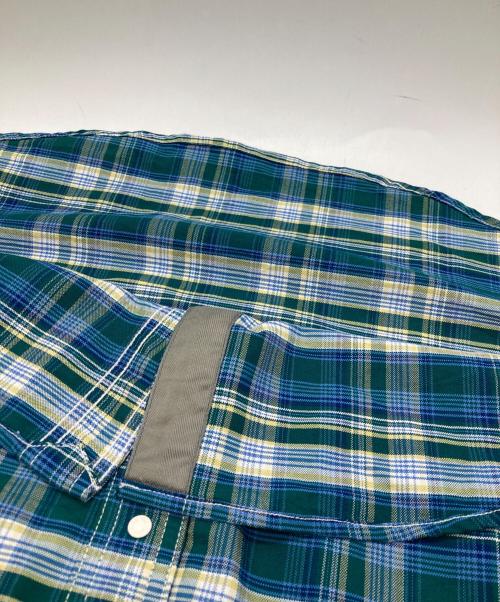 THE NORTHFACE PURPLELABEL（ザ・ノースフェイス パープルレーベル）THE NORTHFACE PURPLELABEL (ザ・ノースフェイス パープルレーベル) Madras OX Big Work Shirt マルチカラー サイズ:XLの古着・服飾アイテム