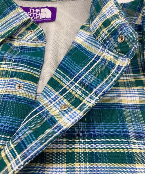 THE NORTHFACE PURPLELABEL（ザ・ノースフェイス パープルレーベル）THE NORTHFACE PURPLELABEL (ザ・ノースフェイス パープルレーベル) Madras OX Big Work Shirt マルチカラー サイズ:XLの古着・服飾アイテム