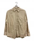 THE NORTHFACE PURPLELABELザ・ノースフェイス パープルレーベル）の古着「Organic Cotton Corduroy Big Shirt」｜ベージュ
