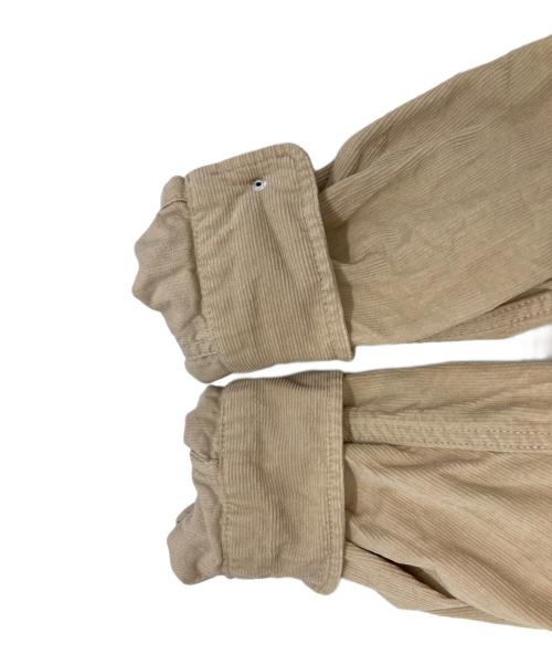 THE NORTHFACE PURPLELABEL（ザ・ノースフェイス パープルレーベル）THE NORTHFACE PURPLELABEL (ザ・ノースフェイス パープルレーベル) Organic Cotton Corduroy Big Shirt ベージュ サイズ:Ⅼの古着・服飾アイテム