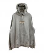 SUPREME×BURBERRYシュプリーム×バーバリー）の古着「Box Logo Hooded Sweatshirt」｜グレー