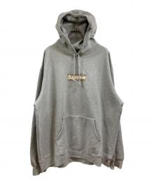 SUPREME×BURBERRY（シュプリーム×バーバリー）の古着「Box Logo Hooded Sweatshirt」｜グレー