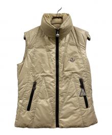 MONCLER（モンクレール）の古着「リバーシブルダウンベスト」｜ベージュ