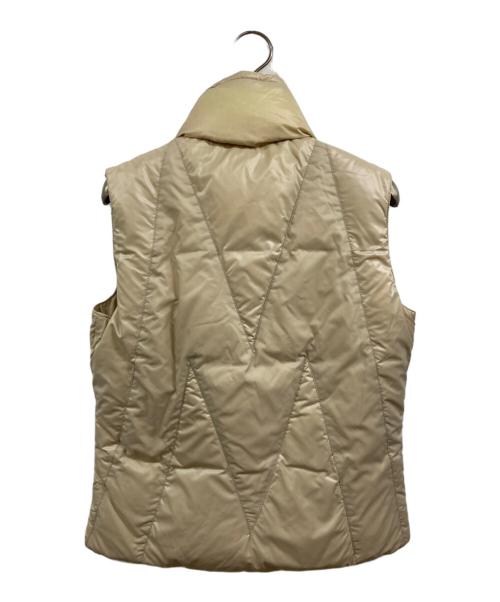 MONCLER（モンクレール）MONCLER (モンクレール) リバーシブルダウンベスト ベージュ サイズ:1の古着・服飾アイテム