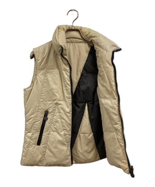MONCLER（モンクレール）MONCLER (モンクレール) リバーシブルダウンベスト ベージュ サイズ:1の古着・服飾アイテム