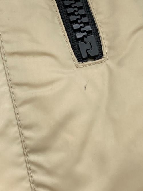 MONCLER（モンクレール）MONCLER (モンクレール) リバーシブルダウンベスト ベージュ サイズ:1の古着・服飾アイテム
