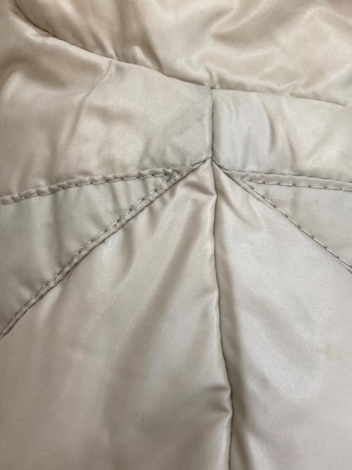 MONCLER（モンクレール）MONCLER (モンクレール) リバーシブルダウンベスト ベージュ サイズ:1の古着・服飾アイテム
