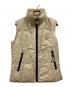 MONCLER（モンクレール）の古着「リバーシブルダウンベスト」｜ベージュ