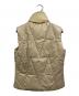 MONCLER (モンクレール) リバーシブルダウンベスト ベージュ サイズ:1：20000円