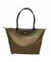 LONGCHAMP（ロンシャン）の古着「ル・プリアージュ グリーン L トートバッグ」｜カーキ