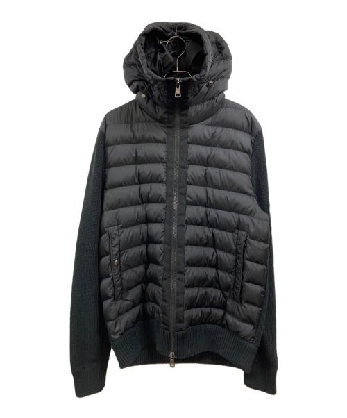 MONCLER（モンクレール）MONCLER (モンクレール) CARDIGAN TRICOT ブラック サイズ:Lの古着・服飾アイテム