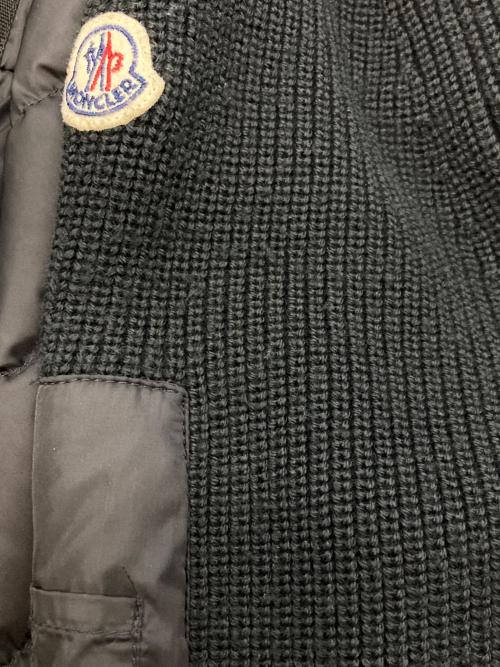 MONCLER（モンクレール）MONCLER (モンクレール) CARDIGAN TRICOT ブラック サイズ:Lの古着・服飾アイテム