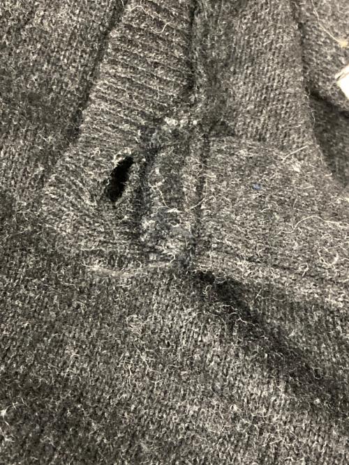 PLAY COMME des GARCONS（プレイコムデギャルソン）PLAY COMME des GARCONS (プレイコムデギャルソン) ニットカーディガン グレー サイズ:表記なしの古着・服飾アイテム