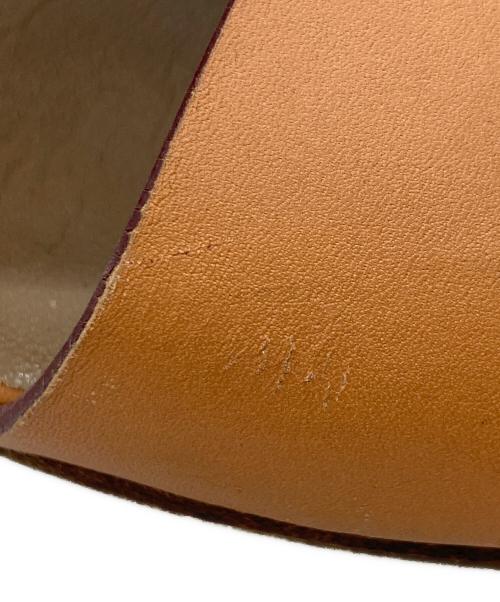 HERMES（エルメス）HERMES (エルメス) オスティアレザーサンダル ベージュ サイズ:38.5の古着・服飾アイテム