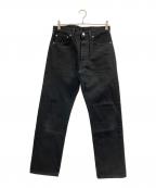 LEVI'Sリーバイス）の古着「後染めブラックデニムパンツ」｜ブラック