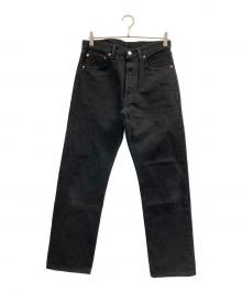 LEVI'S（リーバイス）の古着「後染めブラックデニムパンツ」｜ブラック