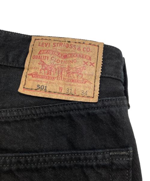 LEVI'S（リーバイス）LEVI'S (リーバイス) 後染めブラックデニムパンツ ブラック サイズ:78.5cm (W31)の古着・服飾アイテム
