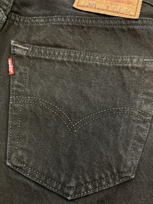 LEVI'S（リーバイス）LEVI'S (リーバイス) 後染めブラックデニムパンツ ブラック サイズ:78.5cm (W31)の古着・服飾アイテム