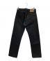 LEVI'S (リーバイス) 後染めブラックデニムパンツ ブラック サイズ:78.5cm (W31)：15000円