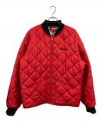 SUPREMEシュプリーム）の古着「Dead Prez Quilted Work Jacket」｜レッド