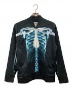 adidas×JEREMY SCOTTアディダス×ジェレミー スコット）の古着「X-RAY TRACK TOP SKELETON」｜ブラック