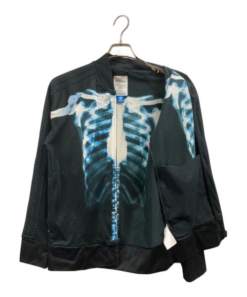 adidas（アディダス）adidas (アディダス) JEREMY SCOTT (ジェレミー スコット) X-RAY TRACK TOP SKELETON ブラック サイズ:Mの古着・服飾アイテム