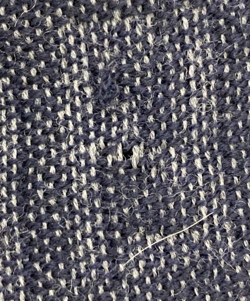 FENDI（フェンディ）FENDI (フェンディ) ズッカ柄マフラー ネイビーの古着・服飾アイテム