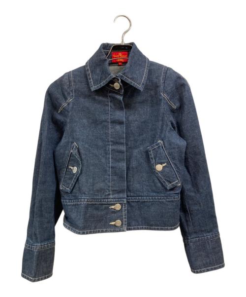 Vivienne Westwood RED LABEL（ヴィヴィアンウエストウッドレッドレーベル）Vivienne Westwood RED LABEL (ヴィヴィアンウエストウッドレッドレーベル) デニムジャケット インディゴ サイズ:2の古着・服飾アイテム