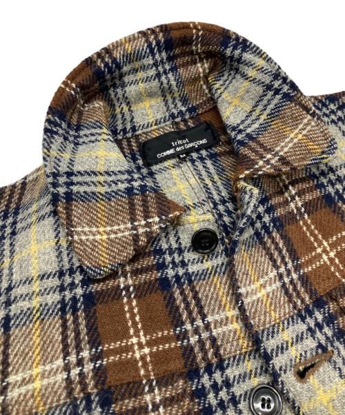 tricot COMME des GARCONS（トリココムデギャルソン）tricot COMME des GARCONS (トリココムデギャルソン) ウールジャケット ブラウン サイズ:Mの古着・服飾アイテム