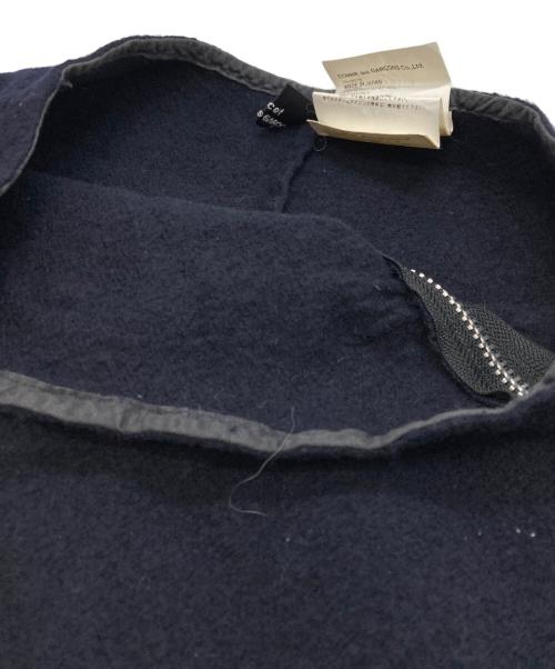 tricot COMME des GARCONS（トリココムデギャルソン）tricot COMME des GARCONS (トリココムデギャルソン) ジップウールスカート ネイビー サイズ:Mの古着・服飾アイテム