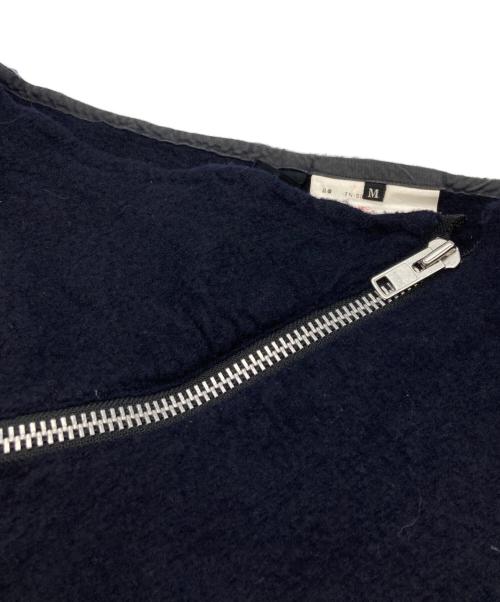tricot COMME des GARCONS（トリココムデギャルソン）tricot COMME des GARCONS (トリココムデギャルソン) ジップウールスカート ネイビー サイズ:Mの古着・服飾アイテム