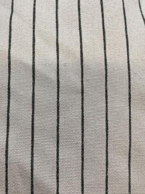 stussy（ステューシー）stussy (ステューシー) ストライプワークシャツ グレー サイズ:XLの古着・服飾アイテム