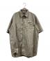 stussy（ステューシー）の古着「ストライプワークシャツ」｜グレー