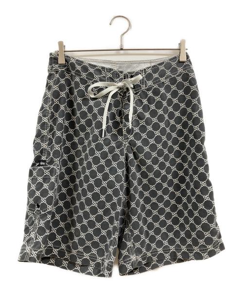 stussy（ステューシー）stussy (ステューシー) SSリンクスイムハーフパンツ ブラック サイズ:30の古着・服飾アイテム
