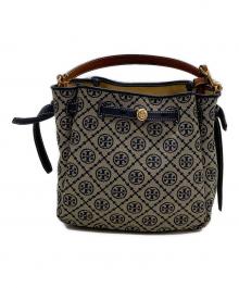 TORY BURCH（トリーバーチ）の古着「2WAYショルダーバッグ」｜ベージュ