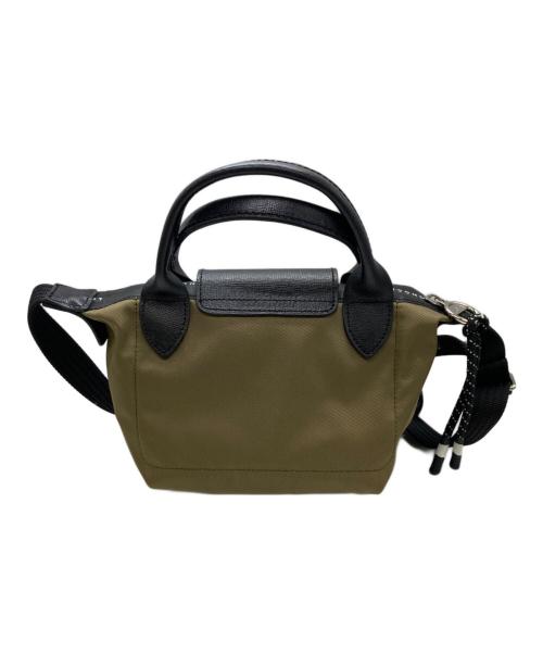 LONGCHAMP（ロンシャン）LONGCHAMP (ロンシャン) ル プリアージュ エナジートップハンドルバッグ XS ベージュの古着・服飾アイテム