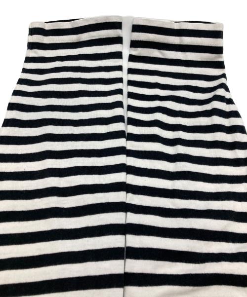 PLAY COMME des GARCONS（プレイコムデギャルソン）PLAY COMME des GARCONS (プレイコムデギャルソン) ボーダーカットソー ホワイト サイズ:Mの古着・服飾アイテム