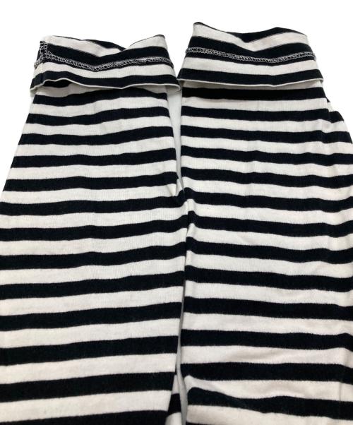 PLAY COMME des GARCONS（プレイコムデギャルソン）PLAY COMME des GARCONS (プレイコムデギャルソン) ボーダーカットソー ホワイト サイズ:Mの古着・服飾アイテム