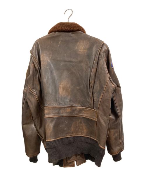 AVIREX（アヴィレックス）AVIREX (アヴィレックス) G-1フライトジャケット ブラウン サイズ:40の古着・服飾アイテム