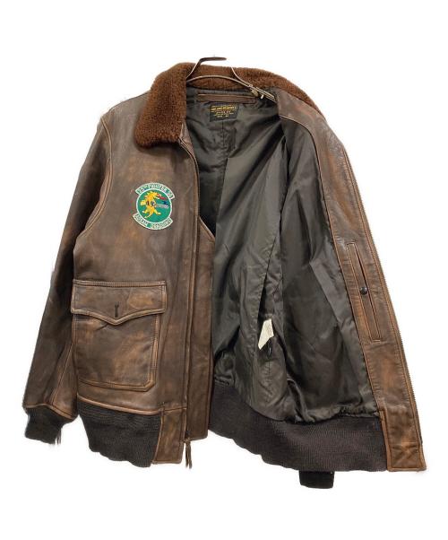 AVIREX（アヴィレックス）AVIREX (アヴィレックス) G-1フライトジャケット ブラウン サイズ:40の古着・服飾アイテム