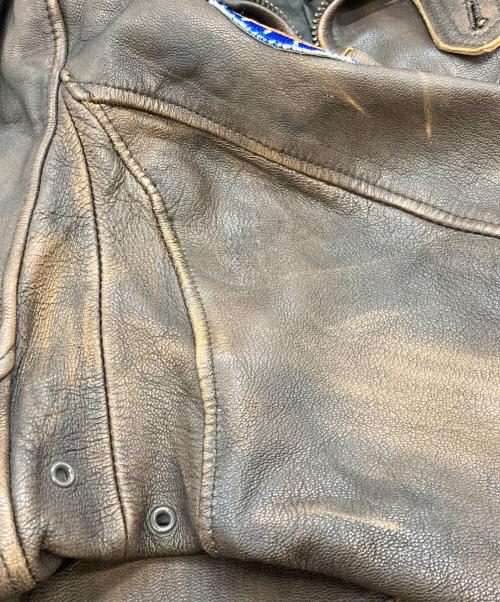 AVIREX（アヴィレックス）AVIREX (アヴィレックス) G-1フライトジャケット ブラウン サイズ:40の古着・服飾アイテム