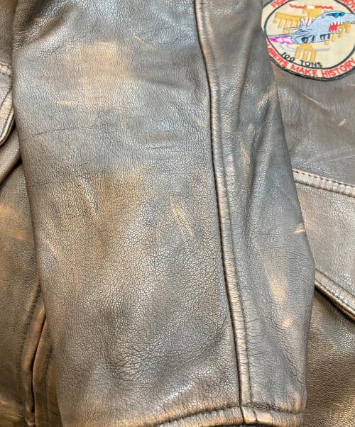 AVIREX（アヴィレックス）AVIREX (アヴィレックス) G-1フライトジャケット ブラウン サイズ:40の古着・服飾アイテム