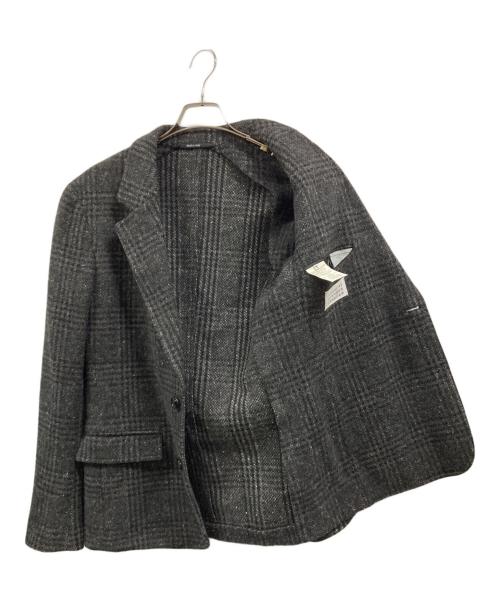 Maison Margiela（メゾンマルジェラ）Maison Margiela (メゾンマルジェラ) ウールツイードテーラードジャケット ブラウン サイズ:46の古着・服飾アイテム