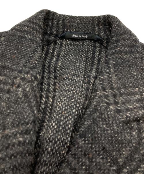 Maison Margiela（メゾンマルジェラ）Maison Margiela (メゾンマルジェラ) ウールツイードテーラードジャケット ブラウン サイズ:46の古着・服飾アイテム