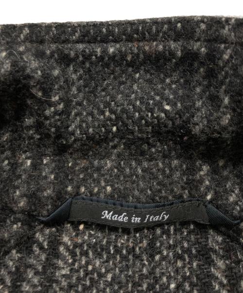 Maison Margiela（メゾンマルジェラ）Maison Margiela (メゾンマルジェラ) ウールツイードテーラードジャケット ブラウン サイズ:46の古着・服飾アイテム