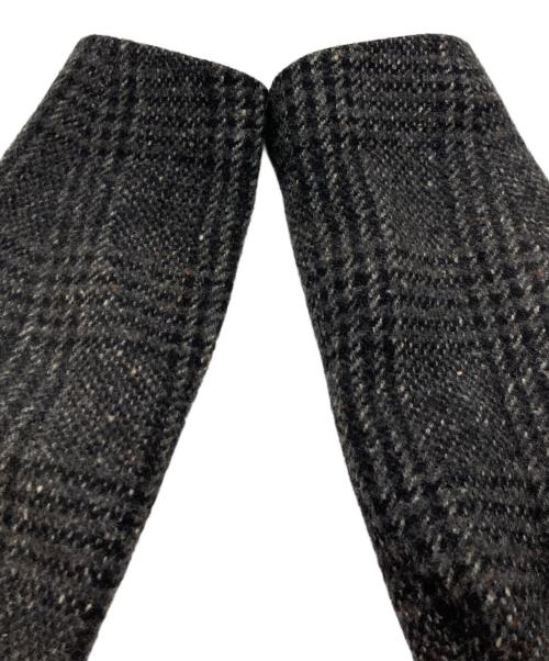 Maison Margiela（メゾンマルジェラ）Maison Margiela (メゾンマルジェラ) ウールツイードテーラードジャケット ブラウン サイズ:46の古着・服飾アイテム