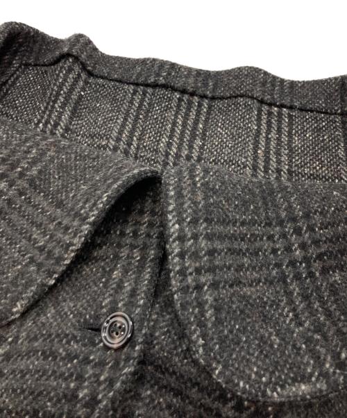 Maison Margiela（メゾンマルジェラ）Maison Margiela (メゾンマルジェラ) ウールツイードテーラードジャケット ブラウン サイズ:46の古着・服飾アイテム