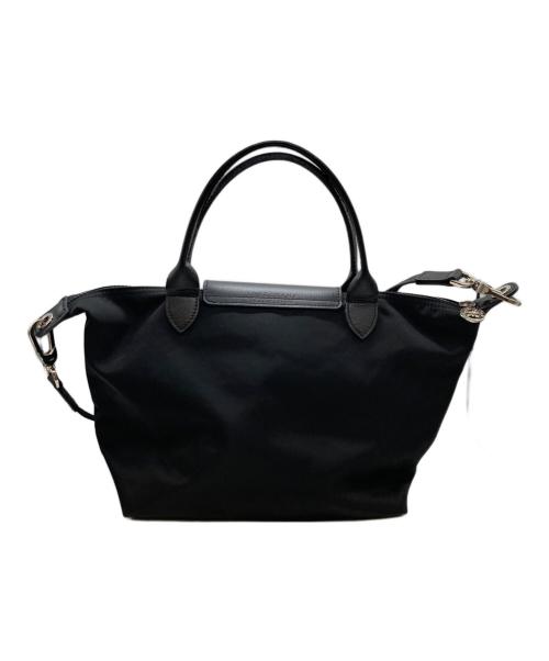 LONGCHAMP（ロンシャン）LONGCHAMP (ロンシャン) ルプリアージュ ネオ2WAYショルダーバッグ ブラックの古着・服飾アイテム